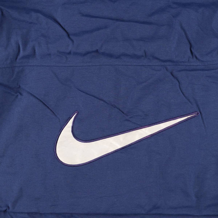 90s-00'S Nike padded puffer jacket, men's size XL, vintage Nylon navy blue type Vintage Second Hand