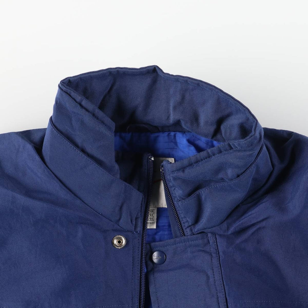 90s-00'S Nike padded puffer jacket, men's size XL, vintage Nylon navy blue type Vintage Second Hand