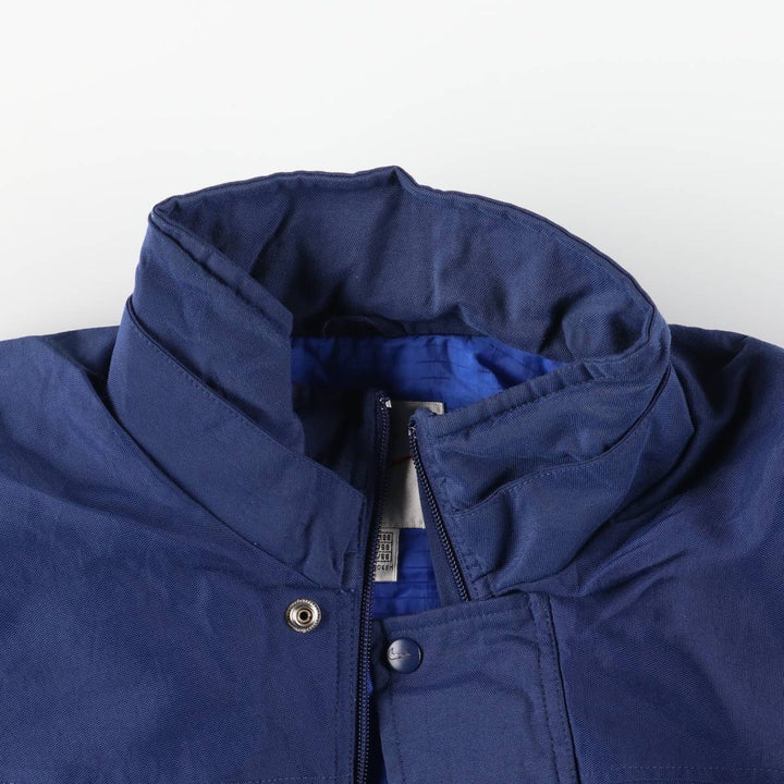 90s-00'S Nike padded puffer jacket, men's size XL, vintage Nylon navy blue type Vintage Second Hand