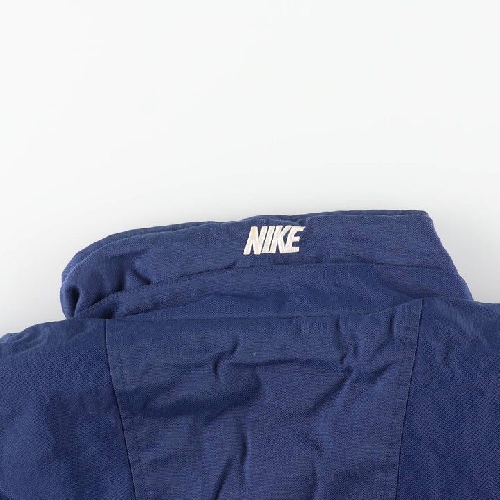 90s-00'S Nike padded puffer jacket, men's size XL, vintage Nylon navy blue type Vintage Second Hand