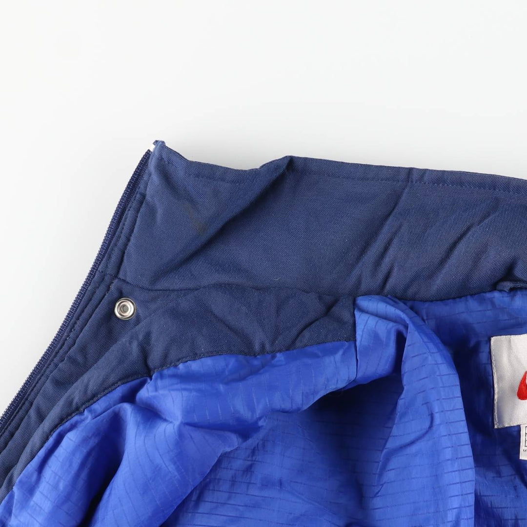 90s-00'S Nike padded puffer jacket, men's size XL, vintage Nylon navy blue type Vintage Second Hand