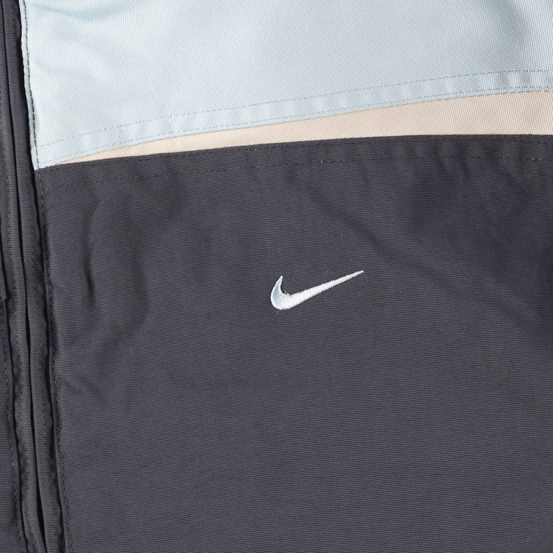2000'S Nike padded puffer jacket, men's size M Nylon Charcoal Vintage Second Hand