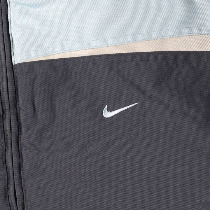 2000'S Nike padded puffer jacket, men's size M Nylon Charcoal Vintage Second Hand