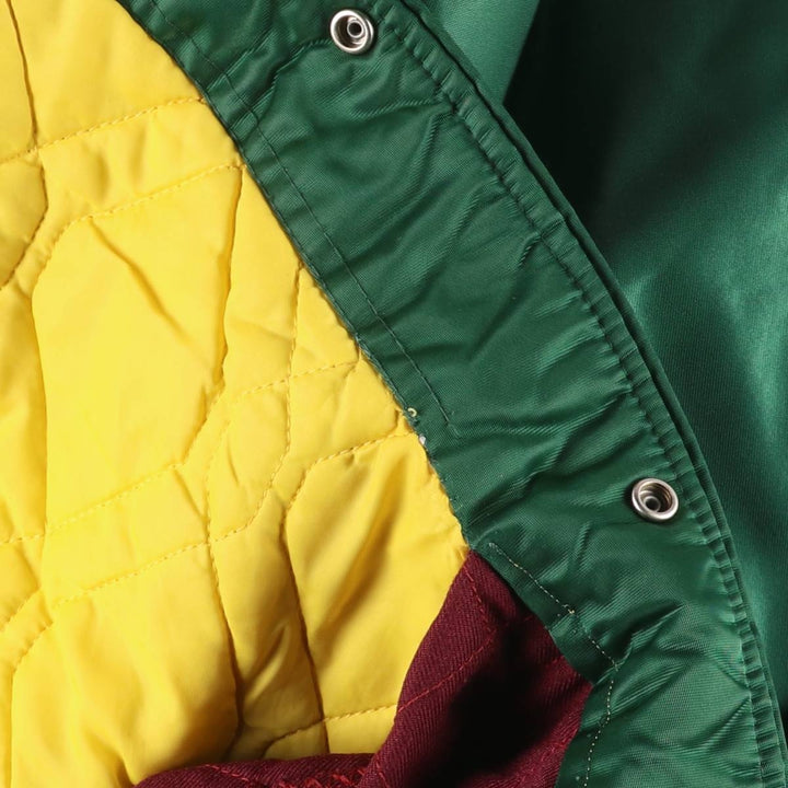 90'S MLB Oakland Athletics Starter Nylon Stadium Jacket, Vintage, Men's Size XL Nylon green type Vintage Second Hand