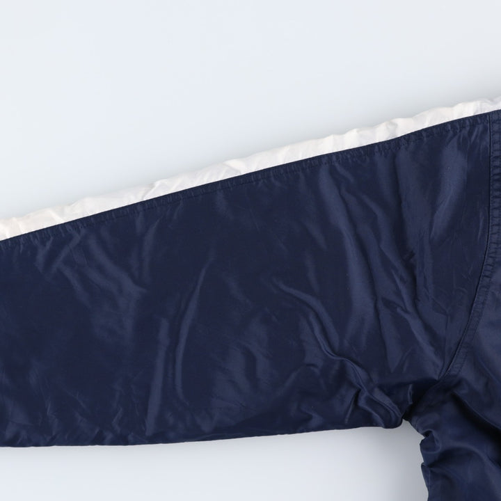 2000'S Nike padded puffer jacket, men's size M Nylon navy blue type Vintage Second Hand