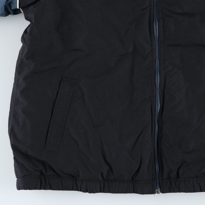 2000'S Nike Reversible Padded Parka Puffer Jacket Men's XL polyester navy blue type Vintage Second Hand