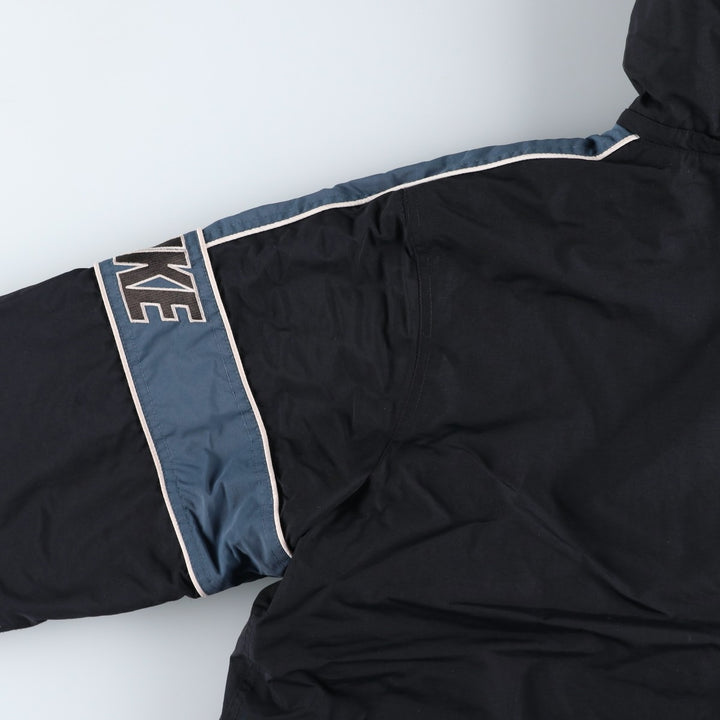 2000'S Nike Reversible Padded Parka Puffer Jacket Men's XL polyester navy blue type Vintage Second Hand