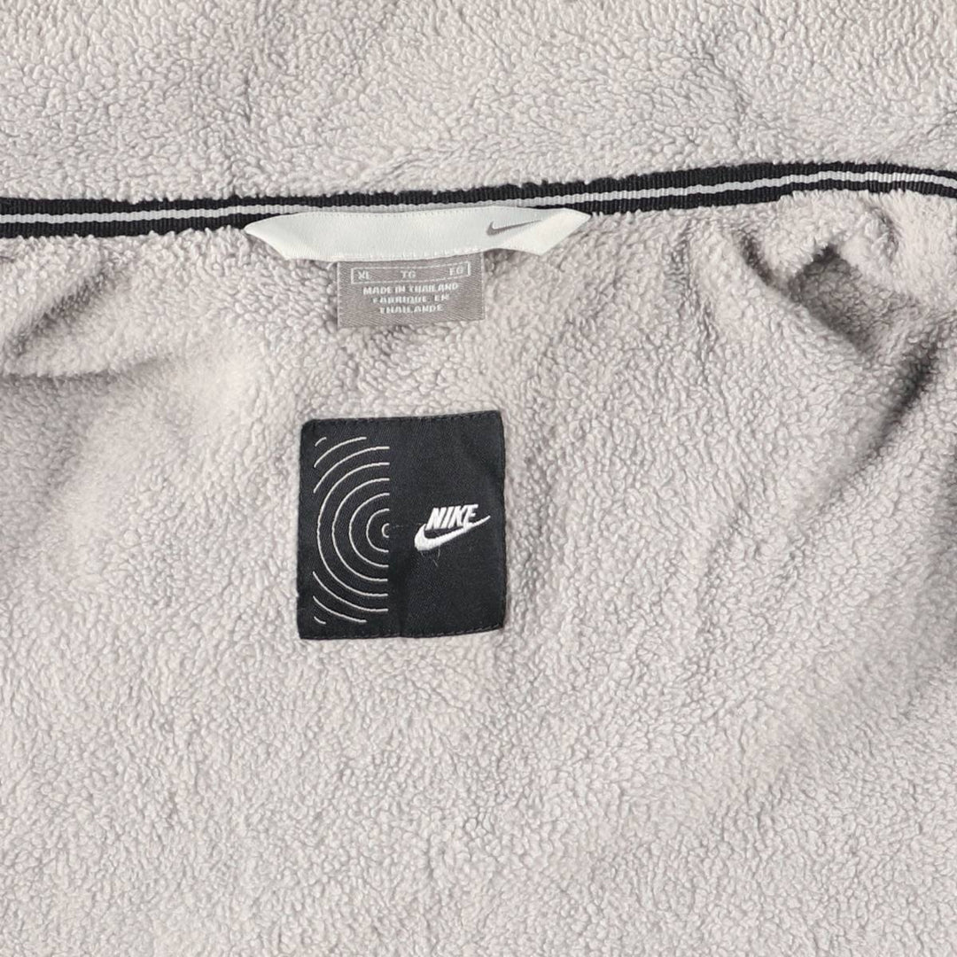 00'S Nike padded puffer jacket, men's XL size Nylon black type Vintage Second Hand