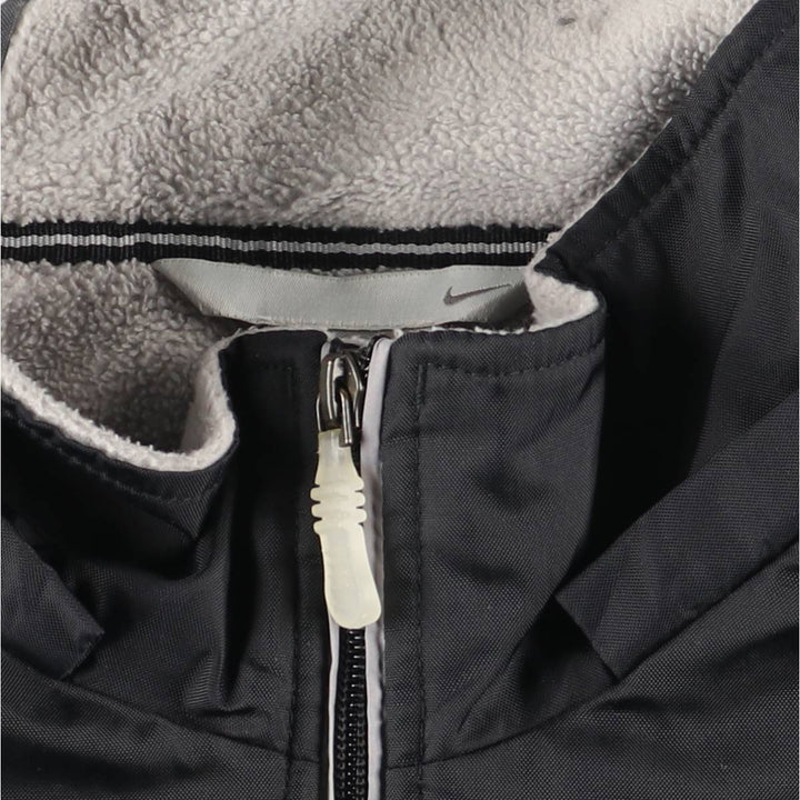 00'S Nike padded puffer jacket, men's XL size Nylon black type Vintage Second Hand
