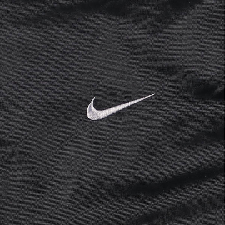 00'S Nike padded puffer jacket, men's XL size Nylon black type Vintage Second Hand