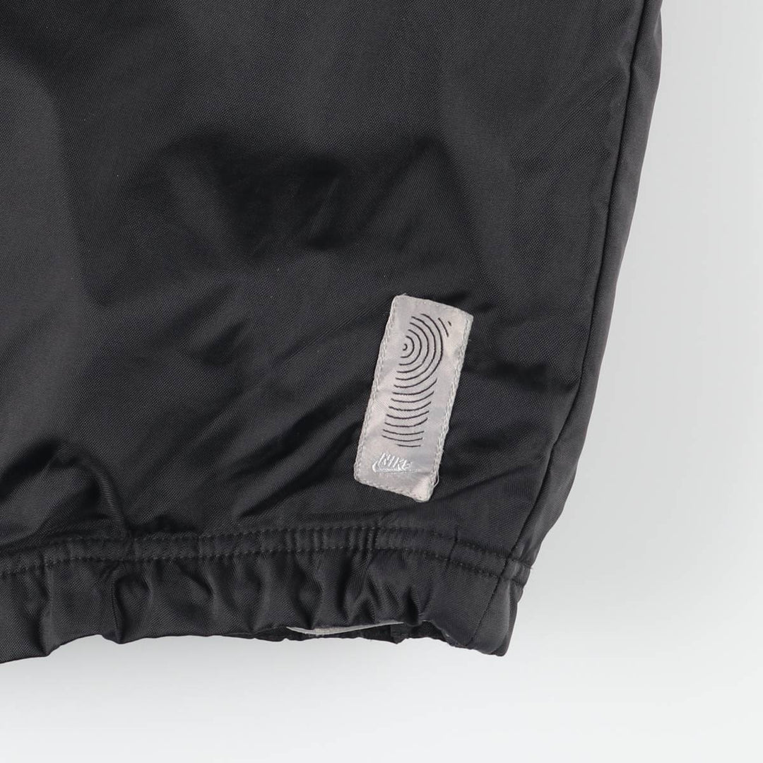 00'S Nike padded puffer jacket, men's XL size Nylon black type Vintage Second Hand