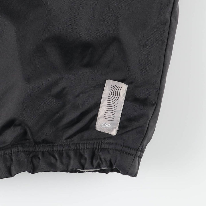 00'S Nike padded puffer jacket, men's XL size Nylon black type Vintage Second Hand