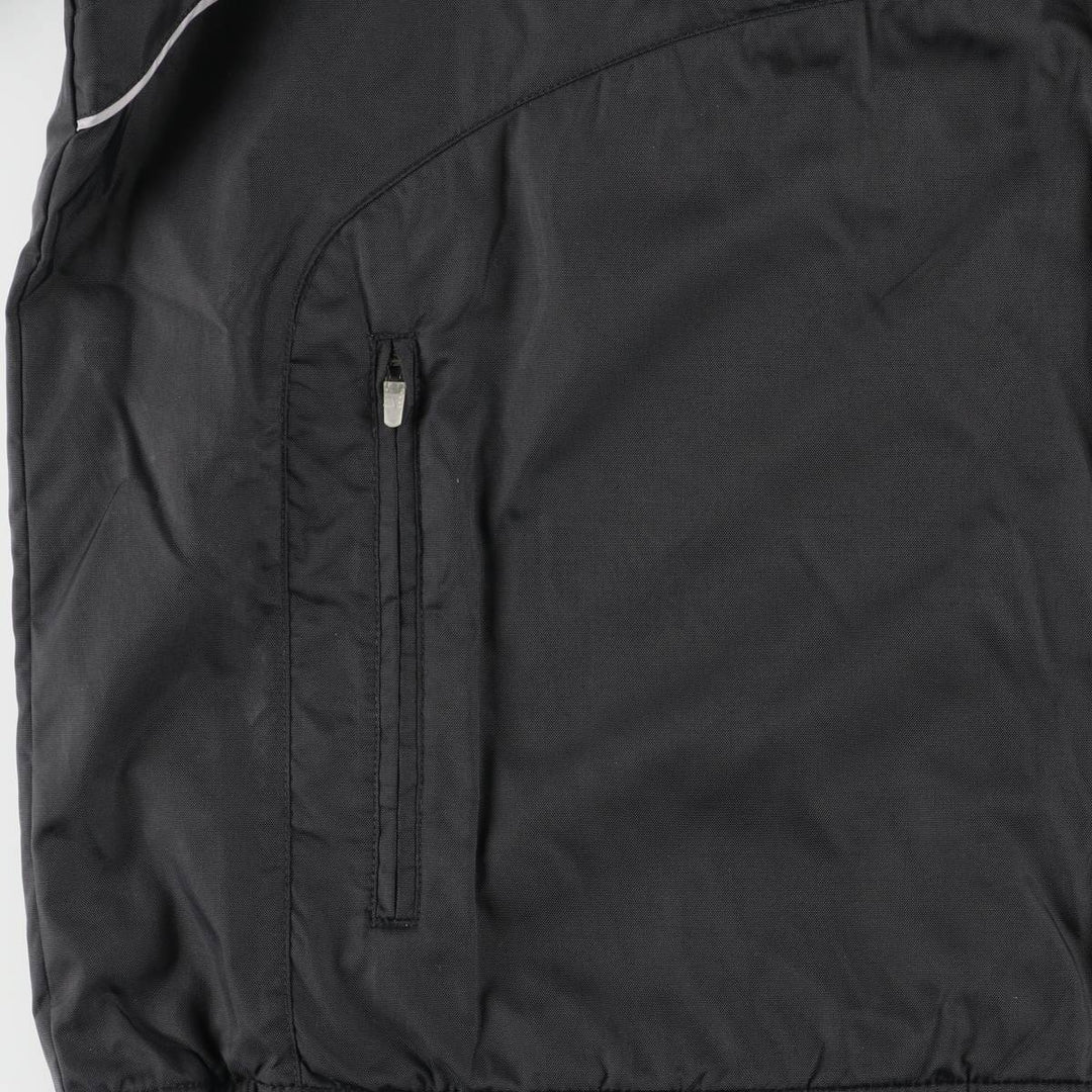 00'S Nike padded puffer jacket, men's XL size Nylon black type Vintage Second Hand
