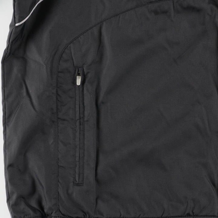 00'S Nike padded puffer jacket, men's XL size Nylon black type Vintage Second Hand