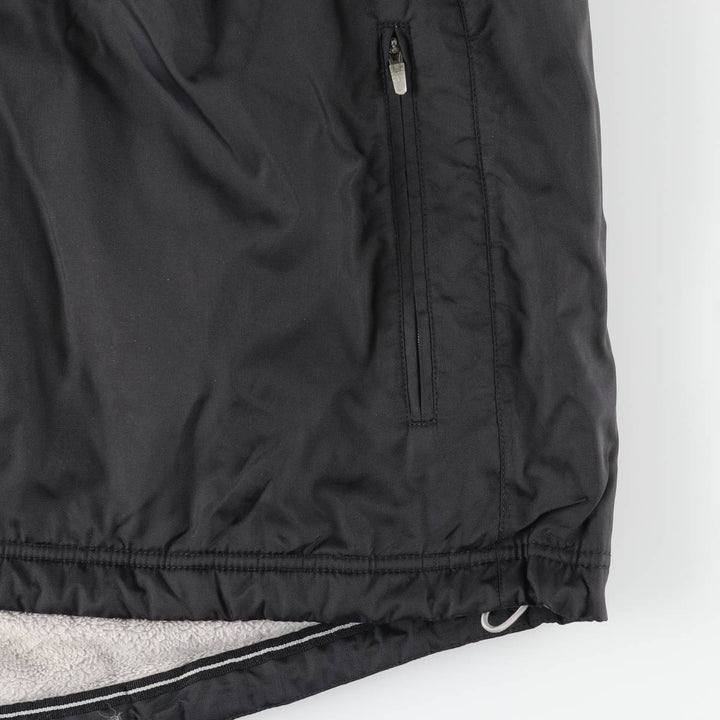 00'S Nike padded puffer jacket, men's XL size Nylon black type Vintage Second Hand
