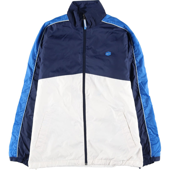 00'S Nike Nylon Jacket Men's M size Nylon navy blue type Vintage Second Hand