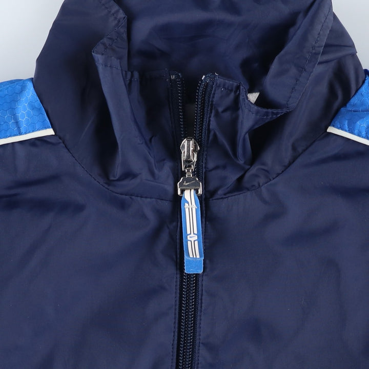 00'S Nike Nylon Jacket Men's M size Nylon navy blue type Vintage Second Hand