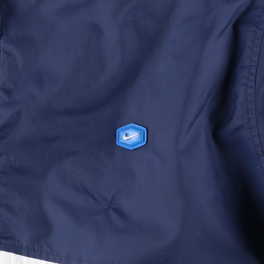 00'S Nike Nylon Jacket Men's M size Nylon navy blue type Vintage Second Hand