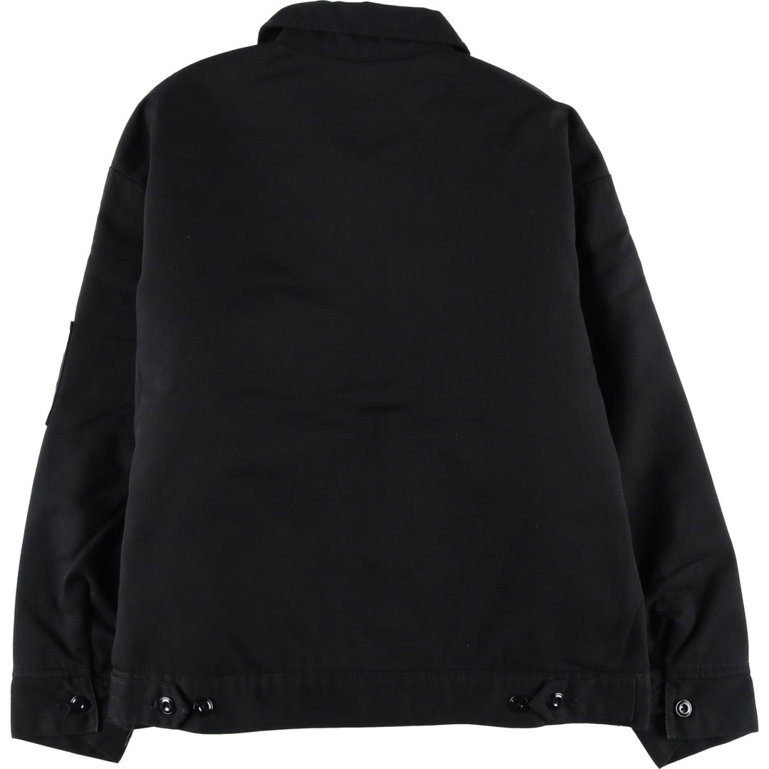 2000'S Dickies padded work jacket, men's size XL polyester black type Vintage Second Hand