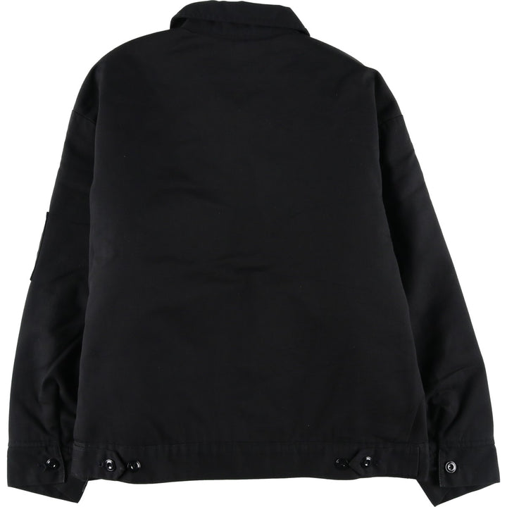 2000'S Dickies padded work jacket, men's size XL polyester black type Vintage Second Hand