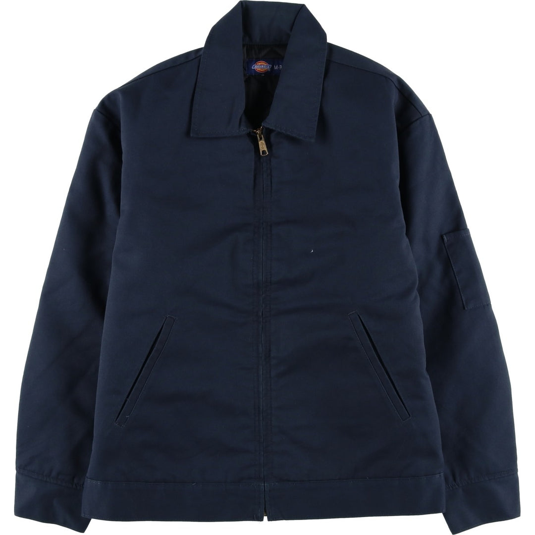 Dickies padded work jacket, men's size M unclear navy blue type Vintage Second Hand