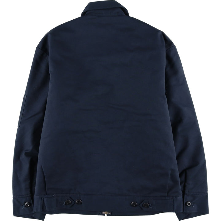 Dickies padded work jacket, men's size M unclear navy blue type Vintage Second Hand