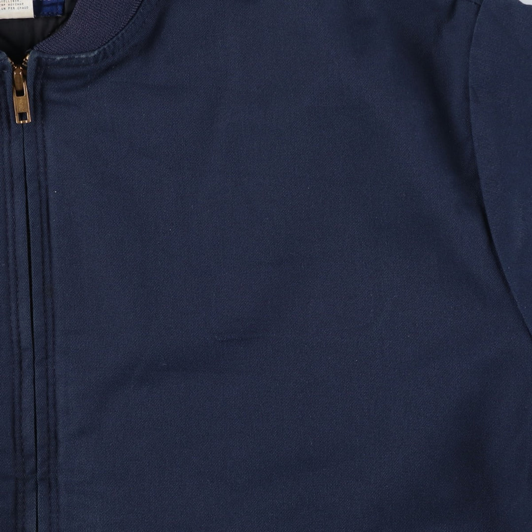 2000'S Dickies padded work jacket, men's size XL polyester navy blue type Vintage Second Hand