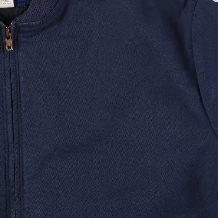 2000'S Dickies padded work jacket, men's size XL polyester navy blue type Vintage Second Hand