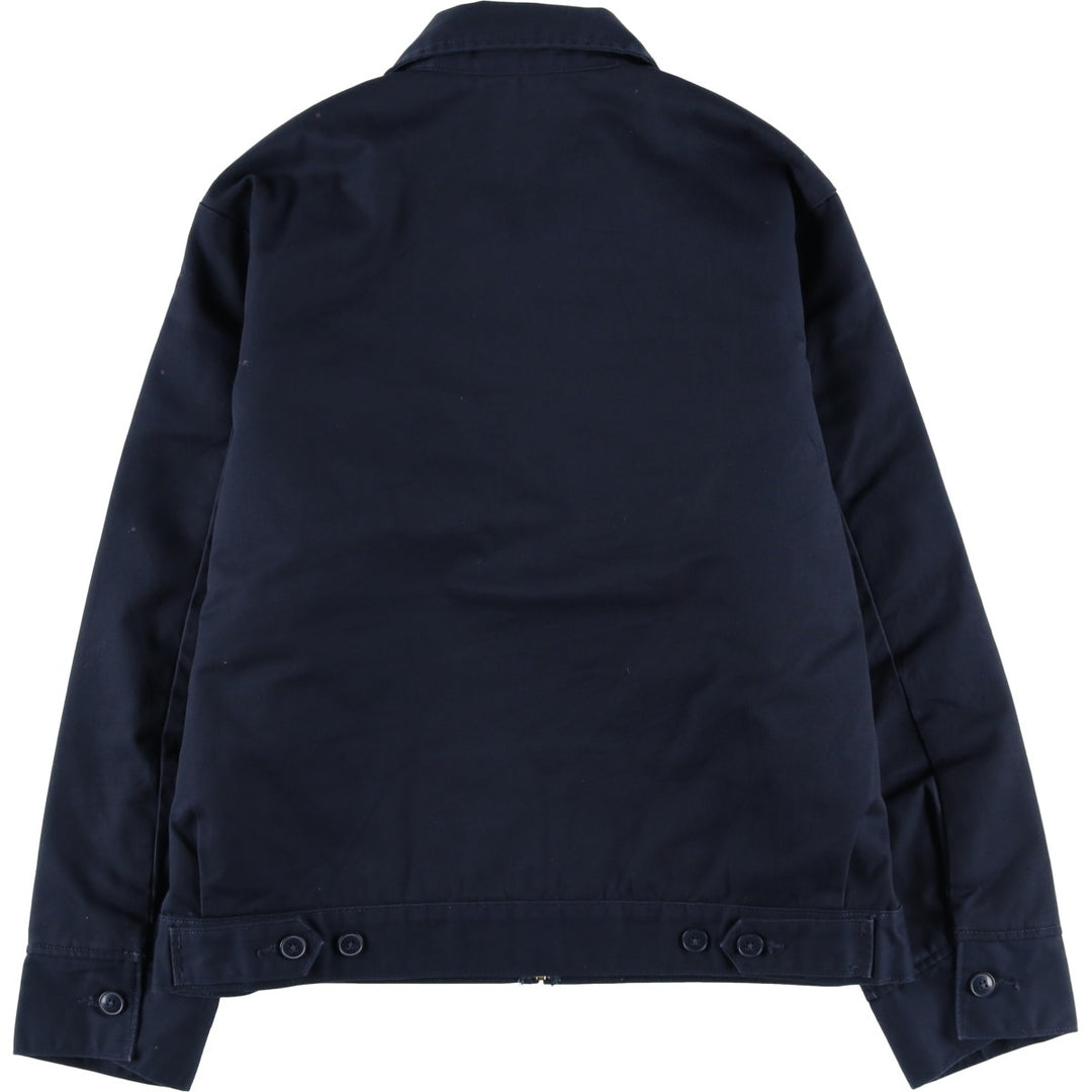 Dickies padded work jacket, men's size L polyester black type Vintage Second Hand