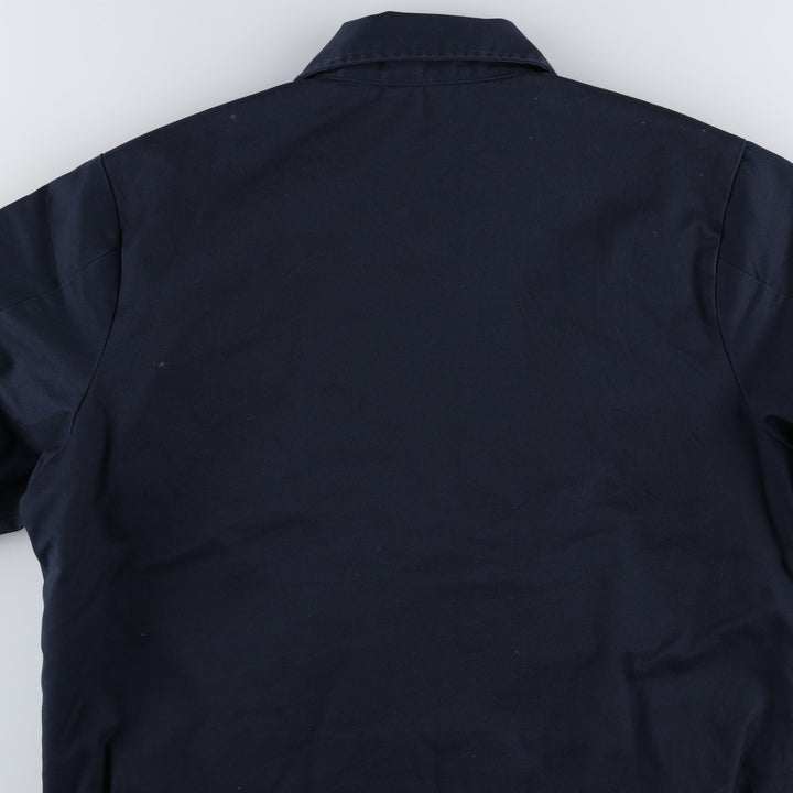 Dickies padded work jacket, men's size L polyester black type Vintage Second Hand
