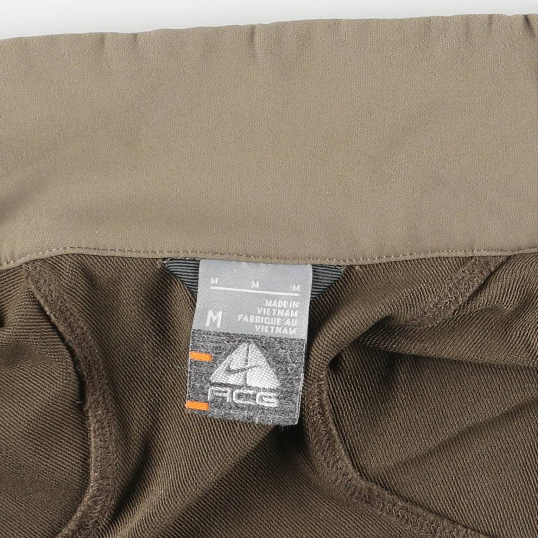 Nike ACG Softshell Jacket, Men's Size M Nylon Beige type Vintage Second Hand