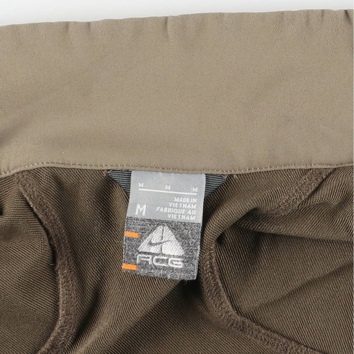 Nike ACG Softshell Jacket, Men's Size M Nylon Beige type Vintage Second Hand