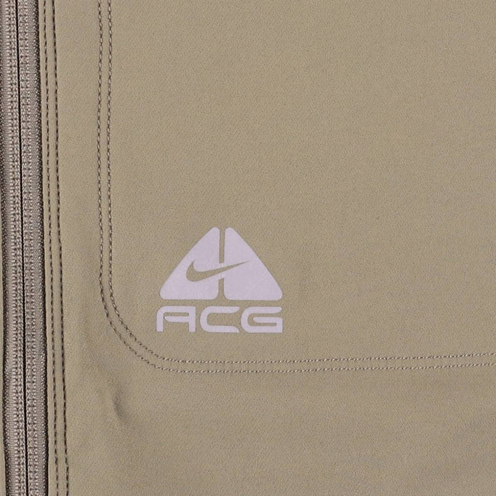 Nike ACG Softshell Jacket, Men's Size M Nylon Beige type Vintage Second Hand