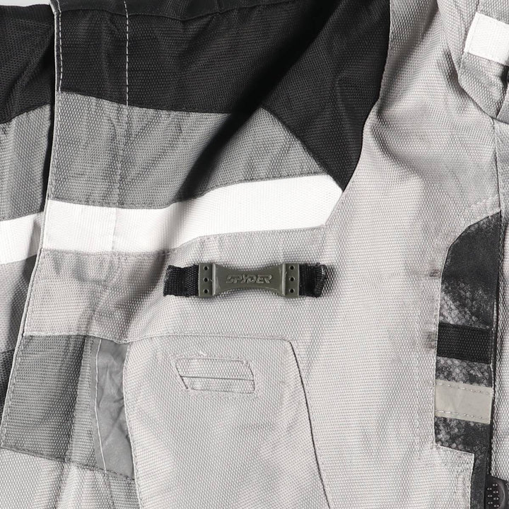 SPYDER padded puffer jacket, men's size L polyester gray type Vintage Second Hand