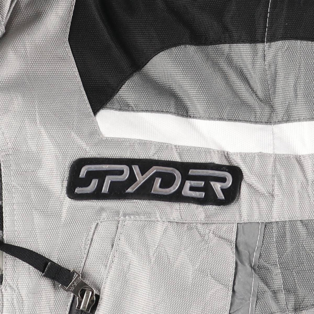 SPYDER padded puffer jacket, men's size L polyester gray type Vintage Second Hand
