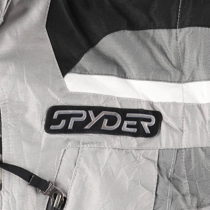SPYDER padded puffer jacket, men's size L polyester gray type Vintage Second Hand
