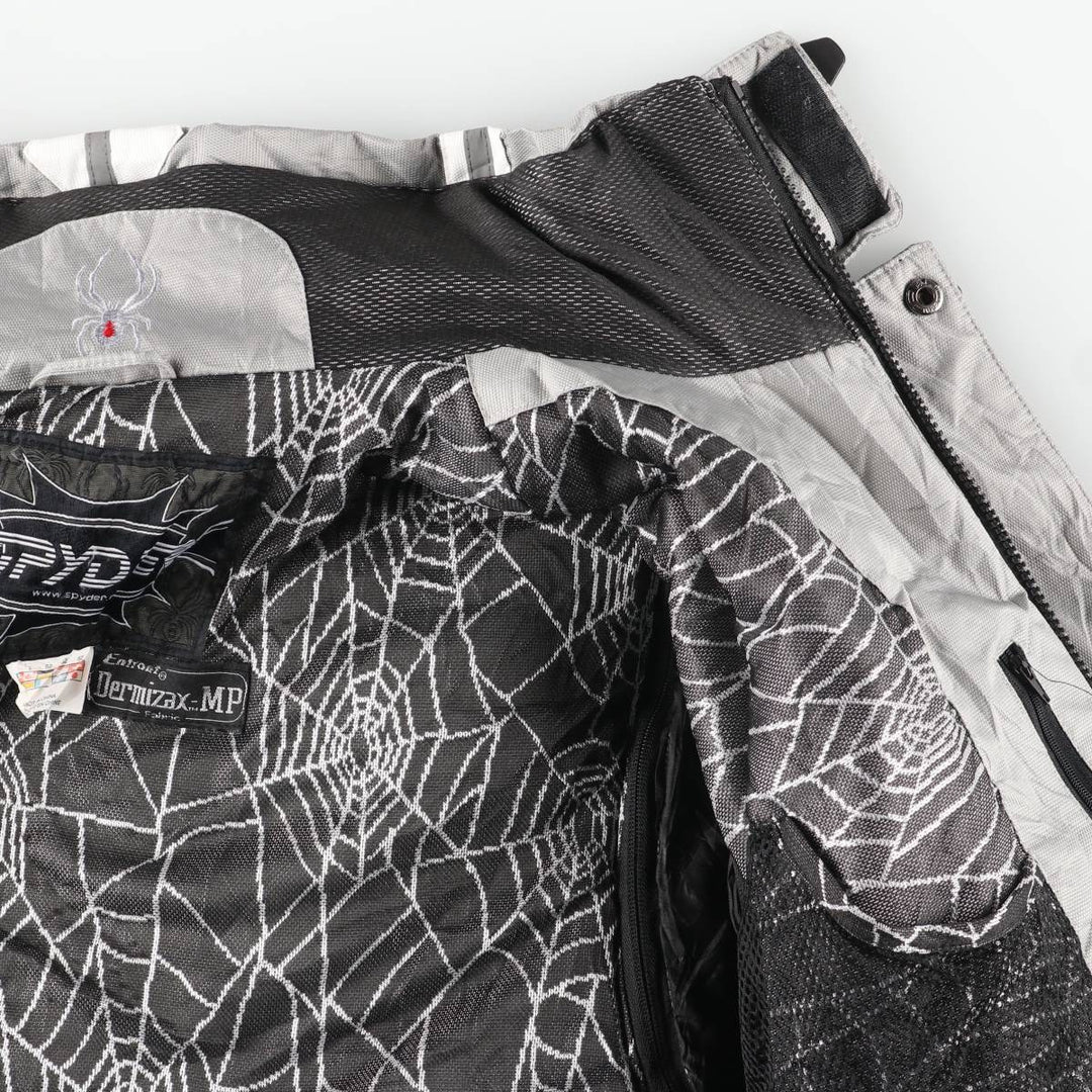 SPYDER padded puffer jacket, men's size L polyester gray type Vintage Second Hand