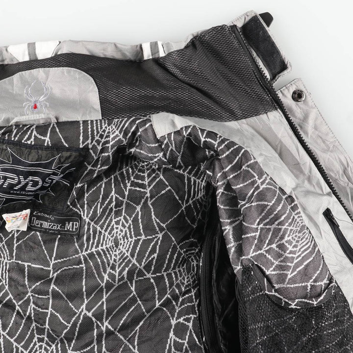 SPYDER padded puffer jacket, men's size L polyester gray type Vintage Second Hand