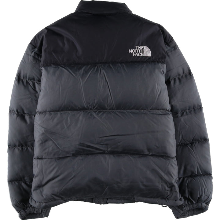 2000'S The North Face Nuptse Jacket, Ripstop 700 Fill Power Goose Down Jacket, Men's Size L Nylon gray type Vintage Second Hand