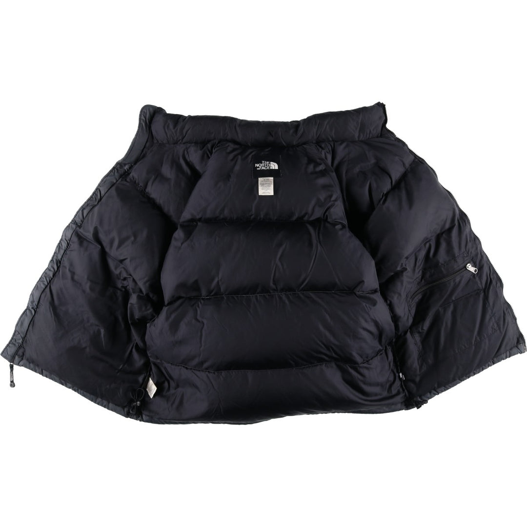 2000'S The North Face Nuptse Jacket, Ripstop 700 Fill Power Goose Down Jacket, Men's Size L Nylon gray type Vintage Second Hand