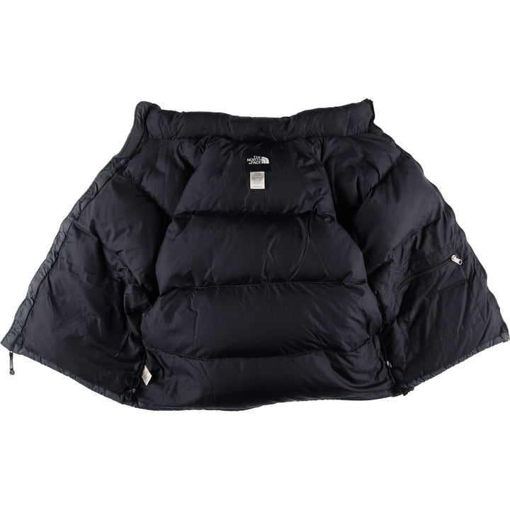 2000'S The North Face Nuptse Jacket, Ripstop 700 Fill Power Goose Down Jacket, Men's Size L Nylon gray type Vintage Second Hand