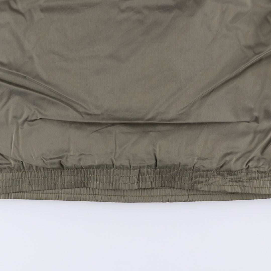 90'S Nike padded half-zip nylon pullover, men's size XL Nylon brown type Vintage Second Hand