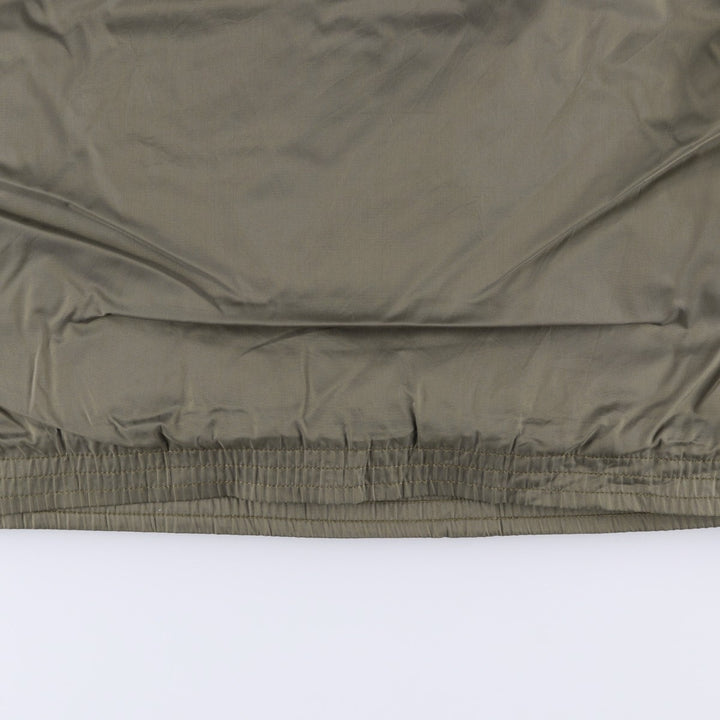 90'S Nike padded half-zip nylon pullover, men's size XL Nylon brown type Vintage Second Hand