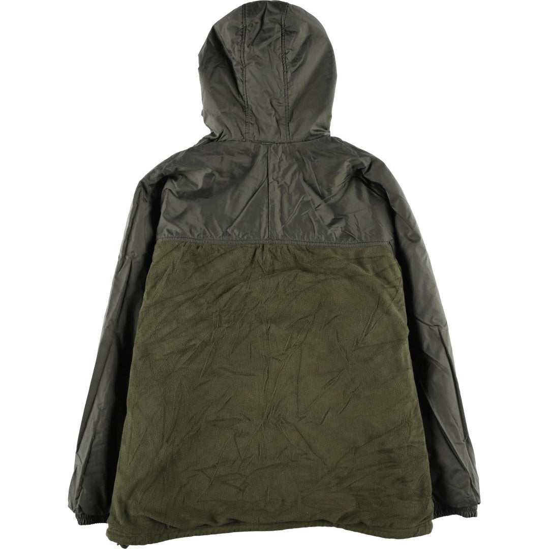 Adidas reversible padded puffer jacket, men's size XL Nylon Khaki type sage green Vintage Second Hand