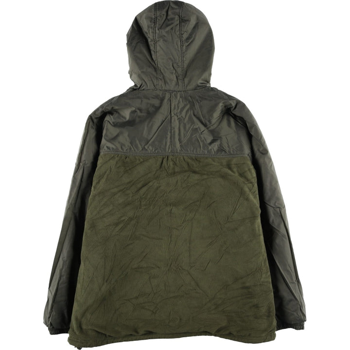 Adidas reversible padded puffer jacket, men's size XL Nylon Khaki type sage green Vintage Second Hand