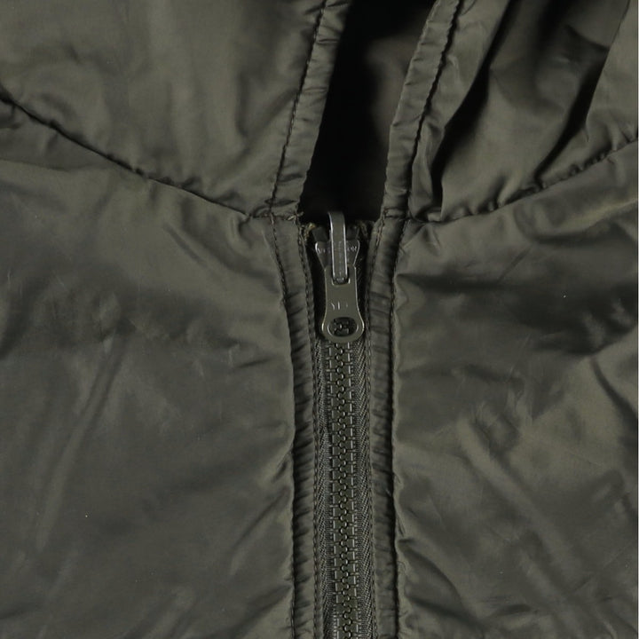Adidas reversible padded puffer jacket, men's size XL Nylon Khaki type sage green Vintage Second Hand