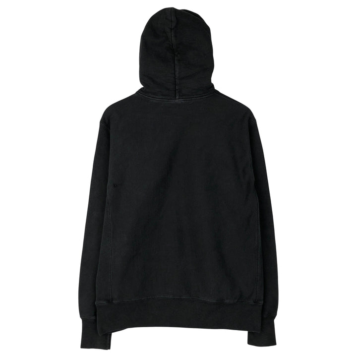 Champion REVERSE WEAVE Advertising Sweat Pullover Hoodie, Men's Size M cotton black type Vintage Second Hand