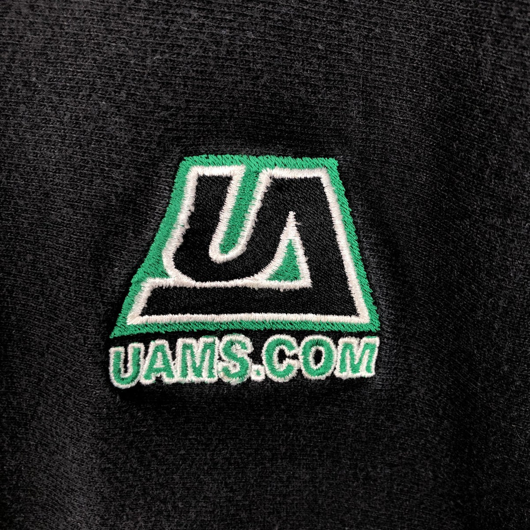 Champion REVERSE WEAVE Advertising Sweat Pullover Hoodie, Men's Size M cotton black type Vintage Second Hand