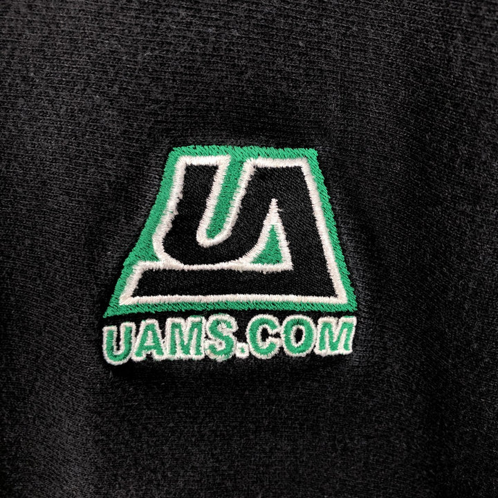Champion REVERSE WEAVE Advertising Sweat Pullover Hoodie, Men's Size M cotton black type Vintage Second Hand