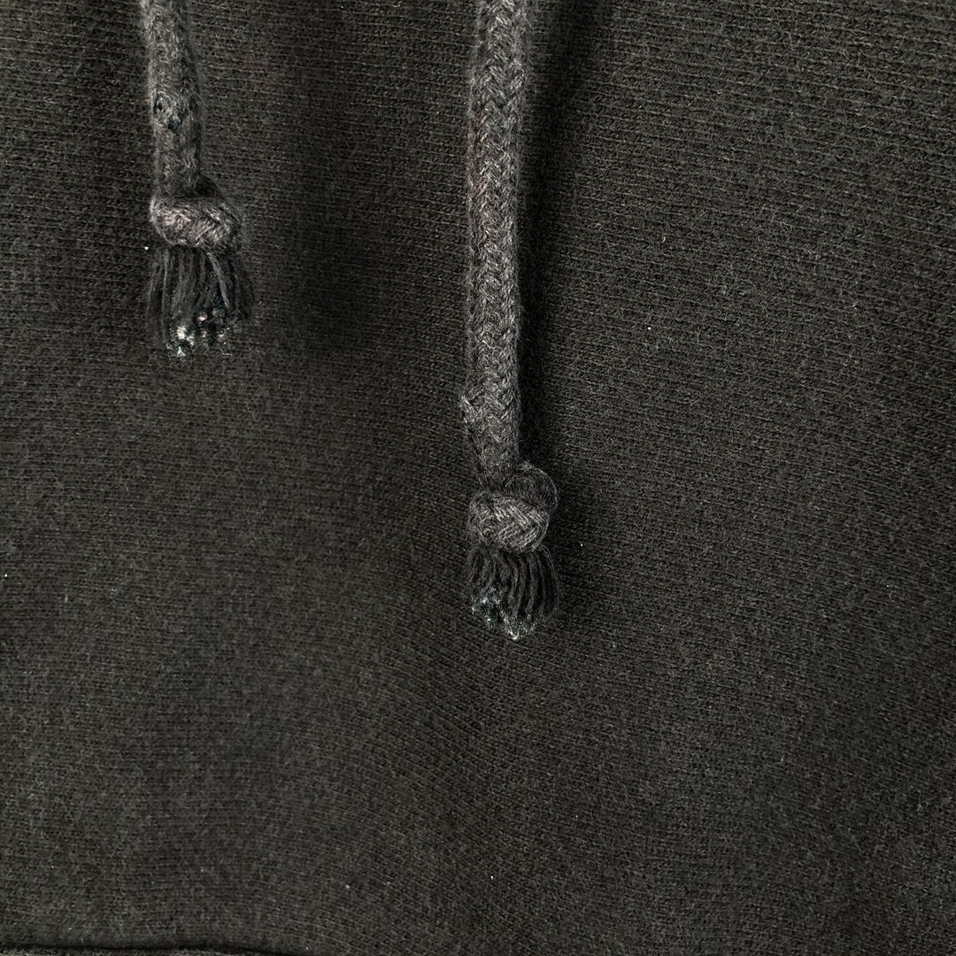 Champion REVERSE WEAVE Advertising Sweat Pullover Hoodie, Men's Size M cotton black type Vintage Second Hand